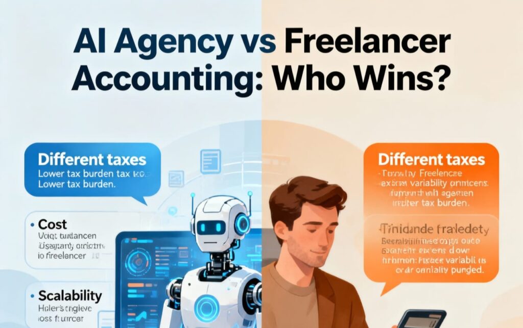 AI Agency vs Freelancer Accounting: