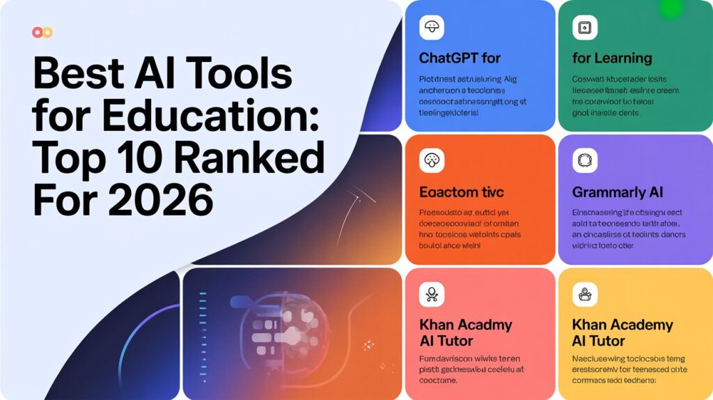 Best AI Tools for Education